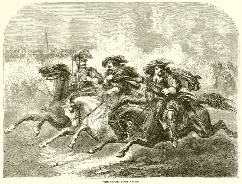 Die Flucht von Naseby von English School