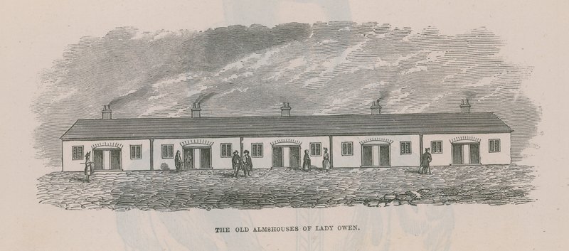 Die alten Armenhäuser von Lady Owen von English School