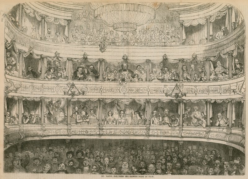 Die Pantomime aus der Sicht des Clowns von English School