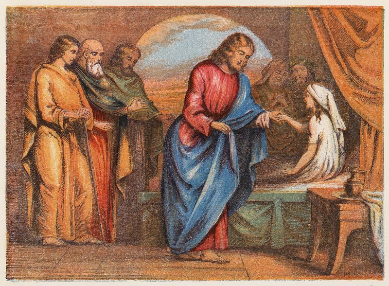 Die Auferweckung der Tochter des Jairus von English School