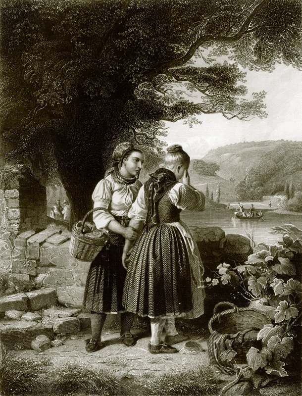 Der Abmarsch der Rekruten von English School
