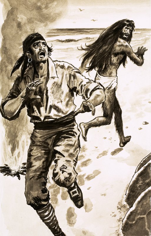 Der Schiffbrüchige Pedro Serrano von English School