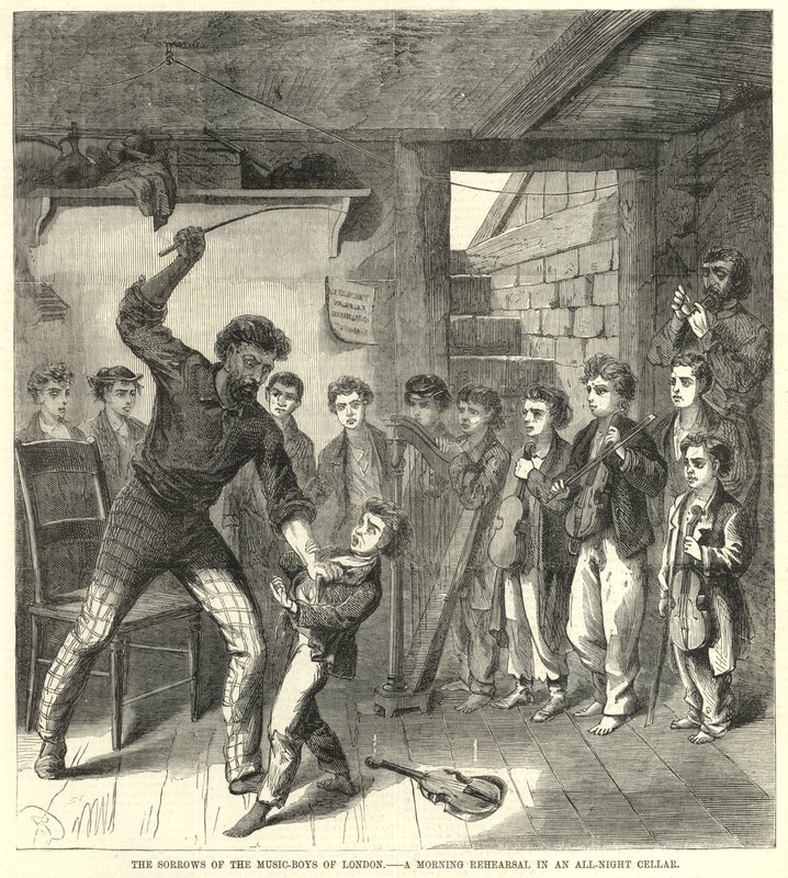 Die Sorgen der Musikjungen von London von English School
