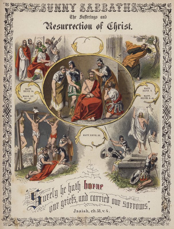 Die Leiden und die Auferstehung Christi von English School