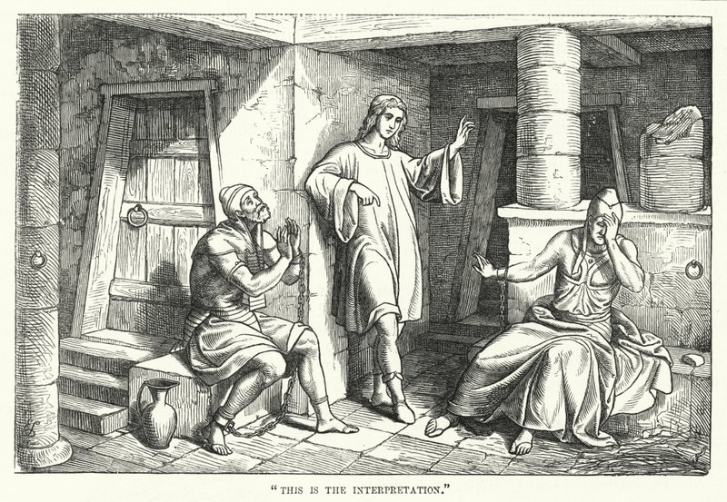 "Das ist die Deutung" (Gravur) von English School