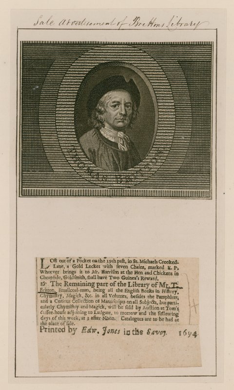 Thomas Britton, der musikalische Kohlenhändler von English School