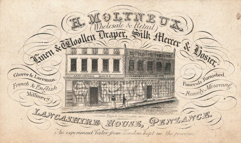 Handelskarte, H Molyneux von English School