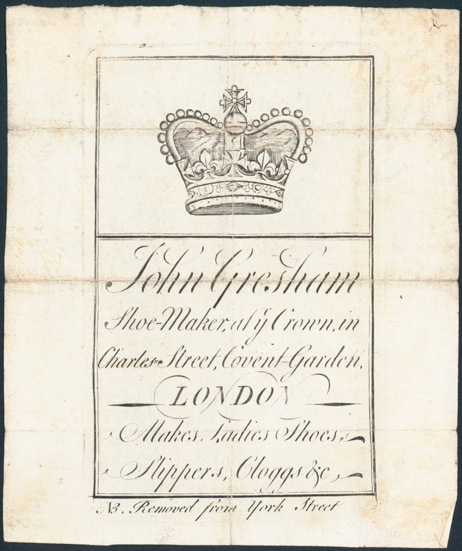 Handelskarte, John Gresham von English School