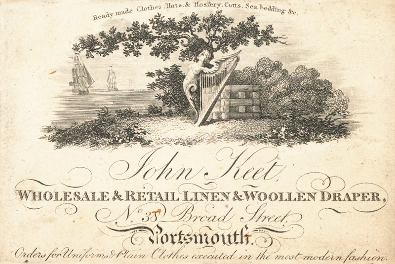 Handelskarte, John Keet von English School