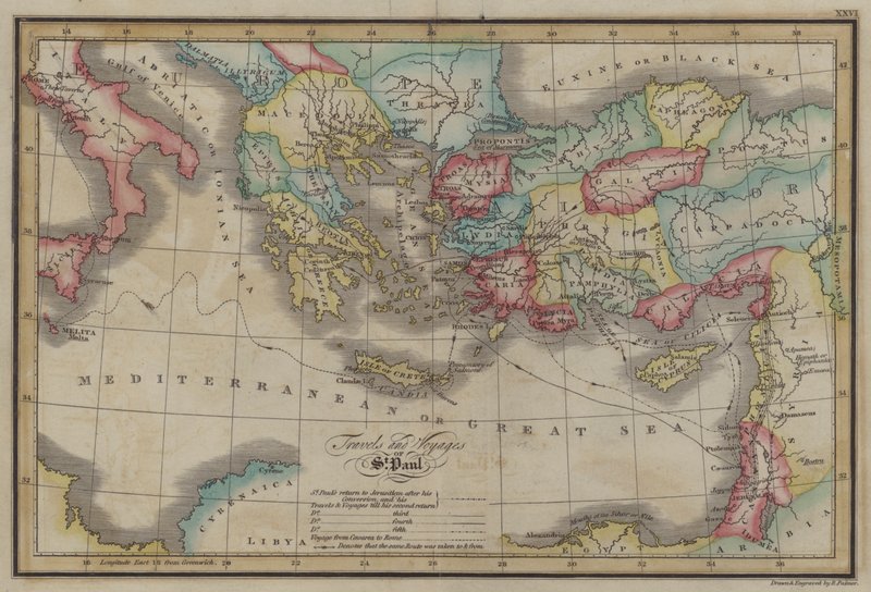 Reisen und Fahrten des Heiligen Paulus von English School