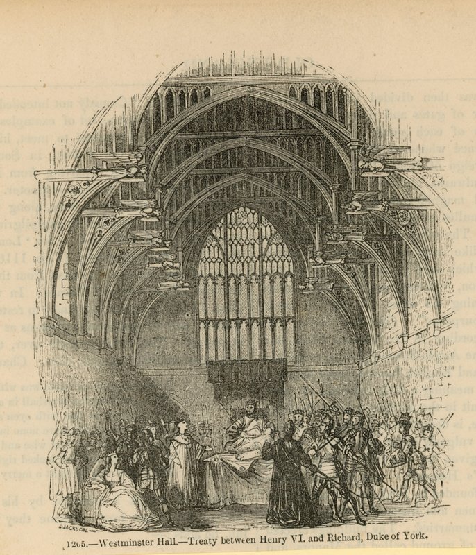 Vertrag zwischen Heinrich VI und Richard, Herzog von York von English School