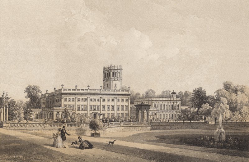 Trentham Hall, Staffordshire von English School