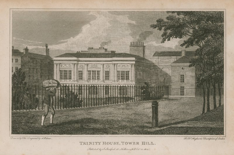 Trinity House am Tower Hill von English School
