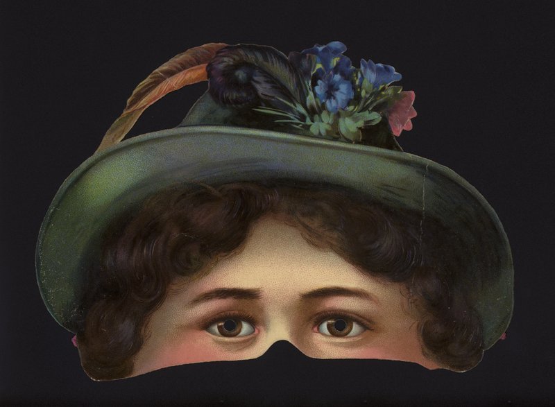 Tiroler Mädchen, Viktorianische Maske von English School