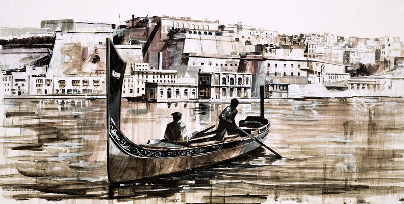 Valletta, Hauptstadt der Insel Malta von English School