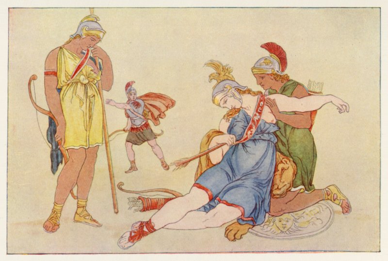 Vergils Aeneis: Der Tod von Camilla von English School