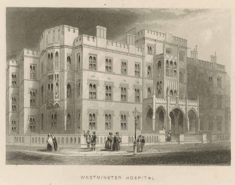 Westminster Hospital, London von English School