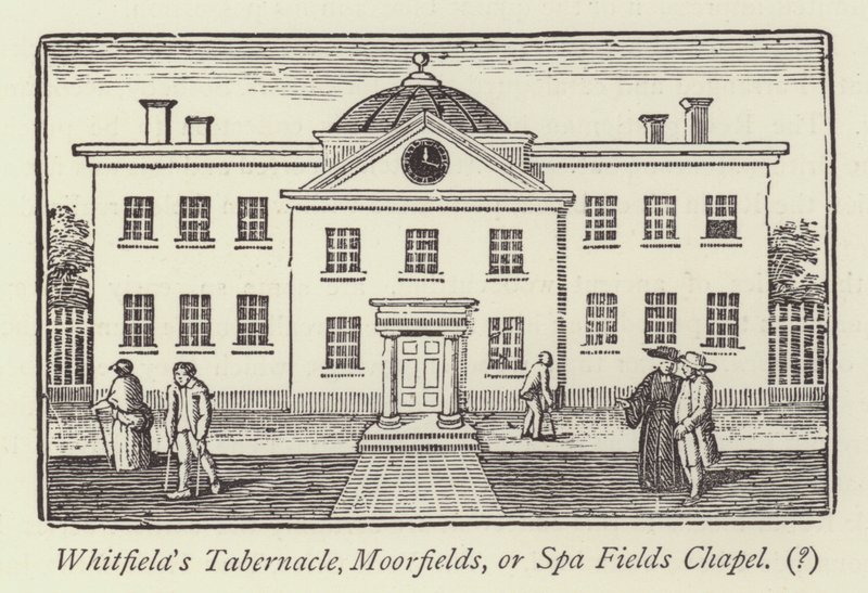 Whitfields Tabernakel, Moorfields, oder Spa Fields Chapel von English School