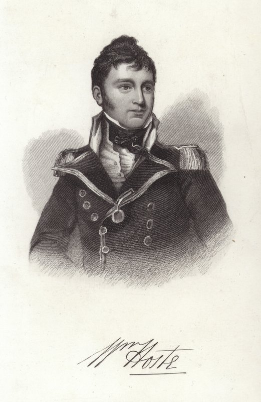 William Hoste, britischer Marineoffizier von English School