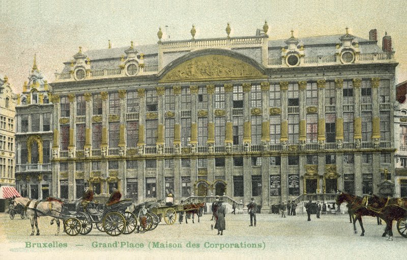Brüssel, Grand Place, Maison Des Corporation von European Photographer