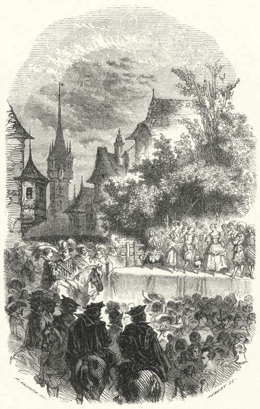 Einzug von Erzherzog Albrecht VII. und Erzherzogin Isabella von Österreich in Lille, 1600 von European School