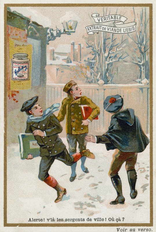 Achtung! Da sind die Polizisten! Wo ist das? von European School
