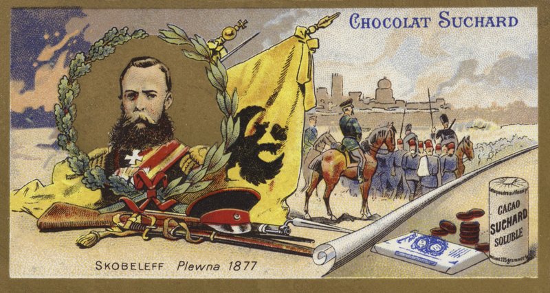 Michail Skobelev und die Belagerung von Plewna, Russisch-Türkischer Krieg, 1877 von European School