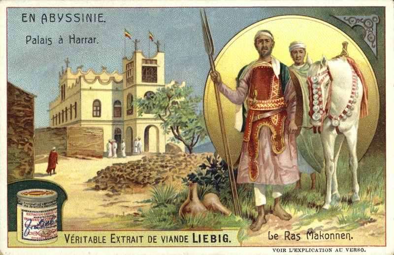 Palast in Harar und Ras Makonnen, Äthiopien von European School
