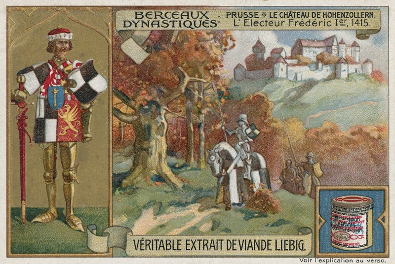 Preußen: Burg Hohenzollern und der Kurfürst Friedrich I., 1415 von European School