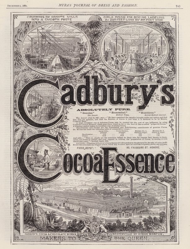 Werbung für Cadbury