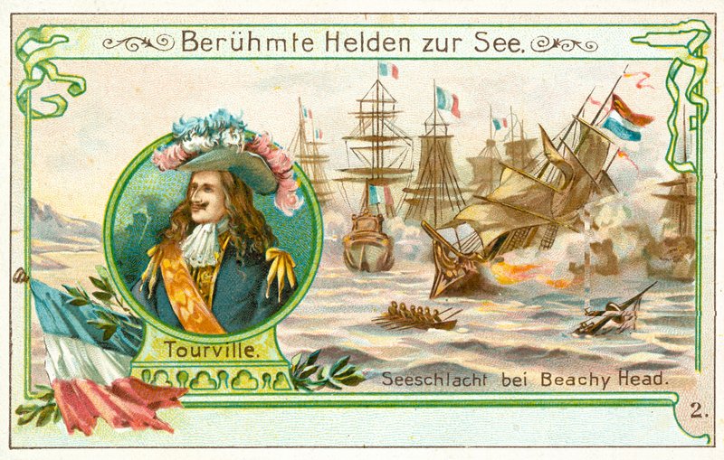 Anne Hilarion de Tourville, französischer Admiral, und die Schlacht von Beachy Head von European School