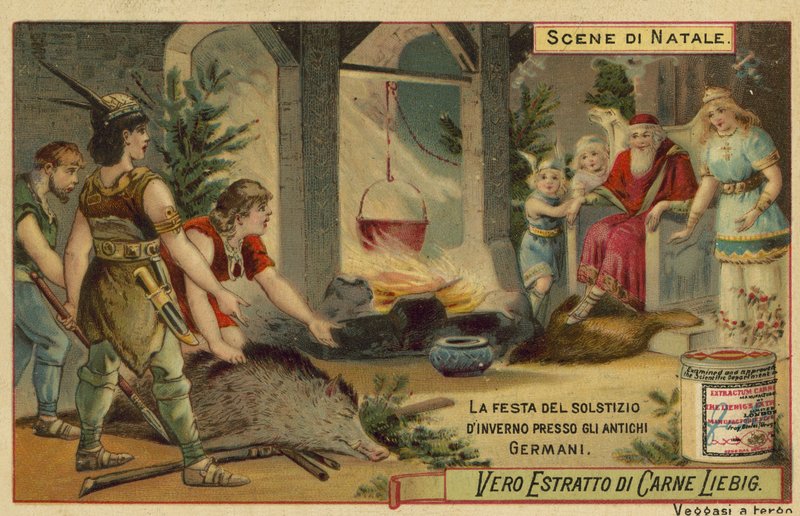 Fest der Wintersonnenwende im alten Deutschland von European School