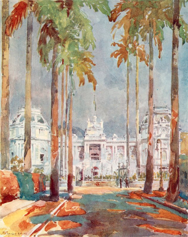 Guanabara-Palast, Residenz von Präsident Marschall Hermes da Fonseca von European School