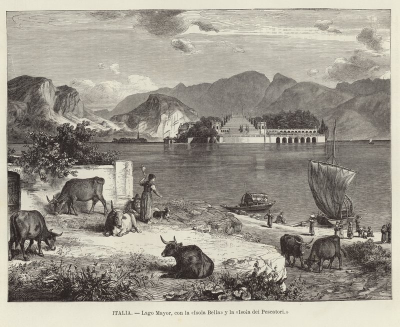 Italien - Lago Maggiore, mit der Isola Bella und Isola dei Pescatori von European School