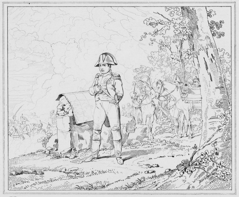 Napoleon: Napoleon in Charleroi von European School