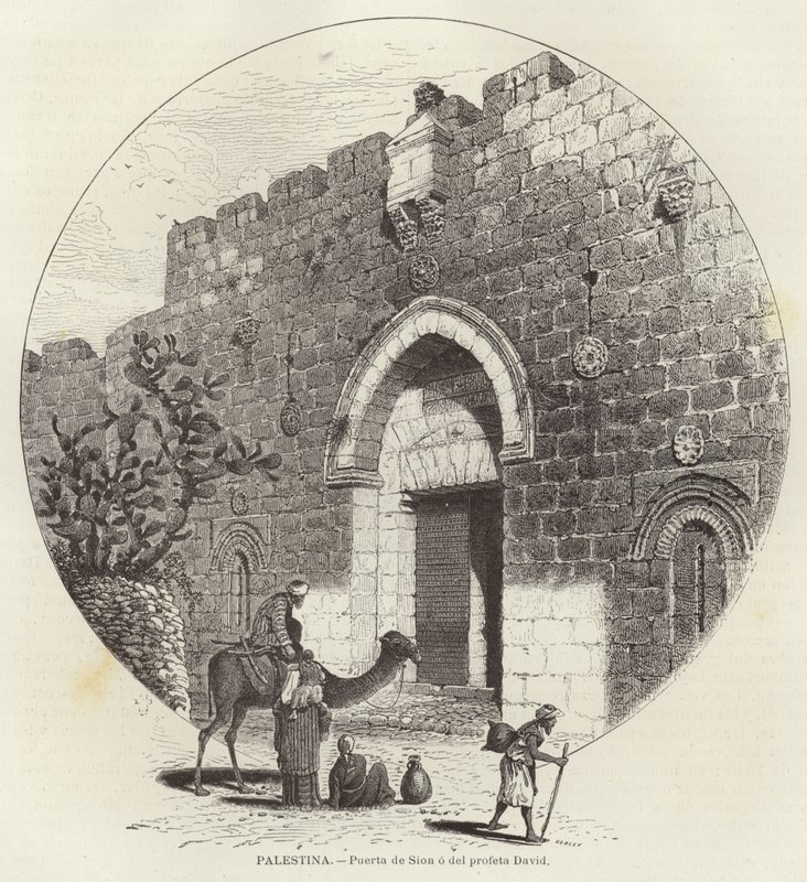 Palästina, Zionstor oder Prophet-David-Tor von European School