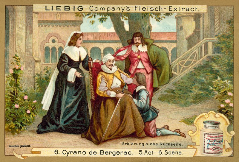 Szene aus Cyrano de Bergerac von European School