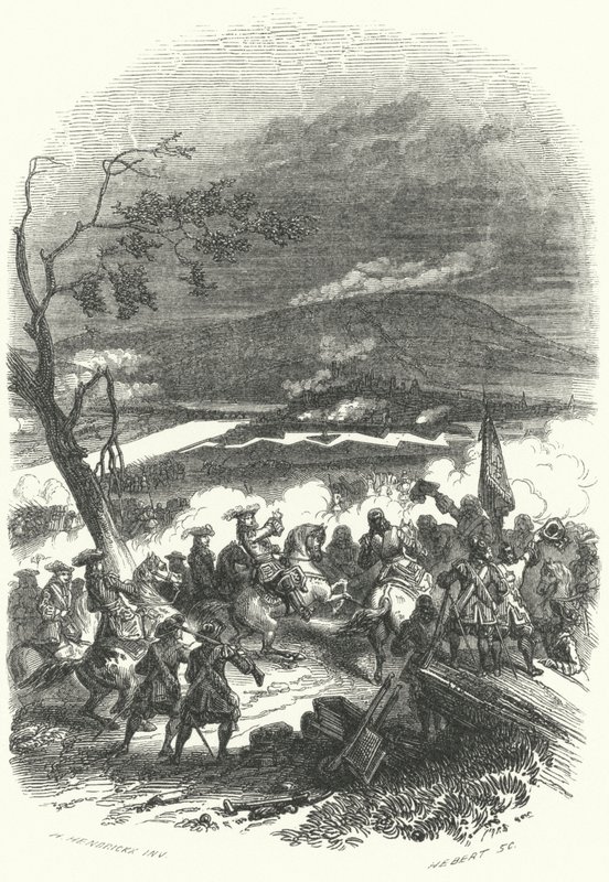 Belagerung von Namur durch Ludwig XIV. von Frankreich von European School