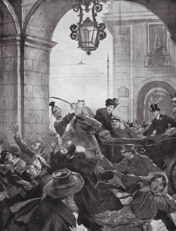 Die Ermordung des Königs und Kronprinzen von Portugal von European School