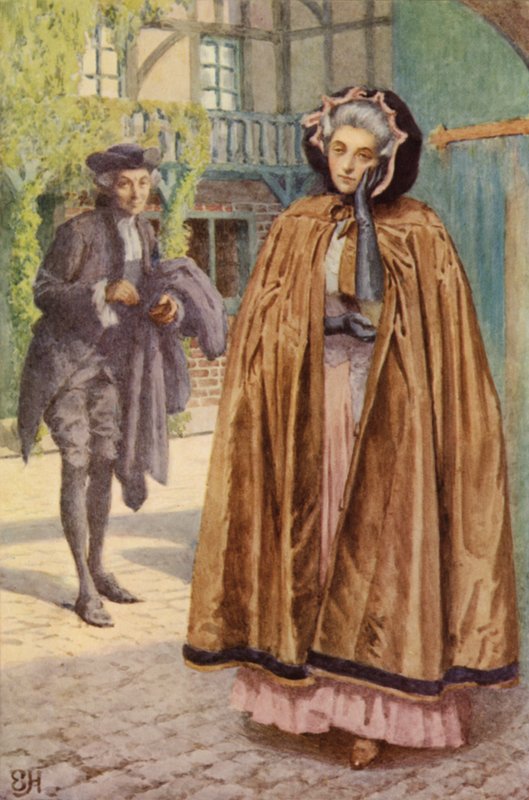 Illustration für Eine empfindsame Reise von Laurence Sterne von Everard Hopkins