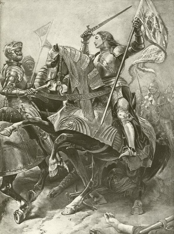 Erster Teil König Heinrich VI. Akt I, Szene V von Felix Octavius Carr Darley