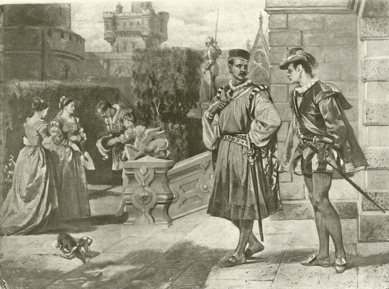 Othello. Akt III, Szene III von Felix Octavius Carr Darley