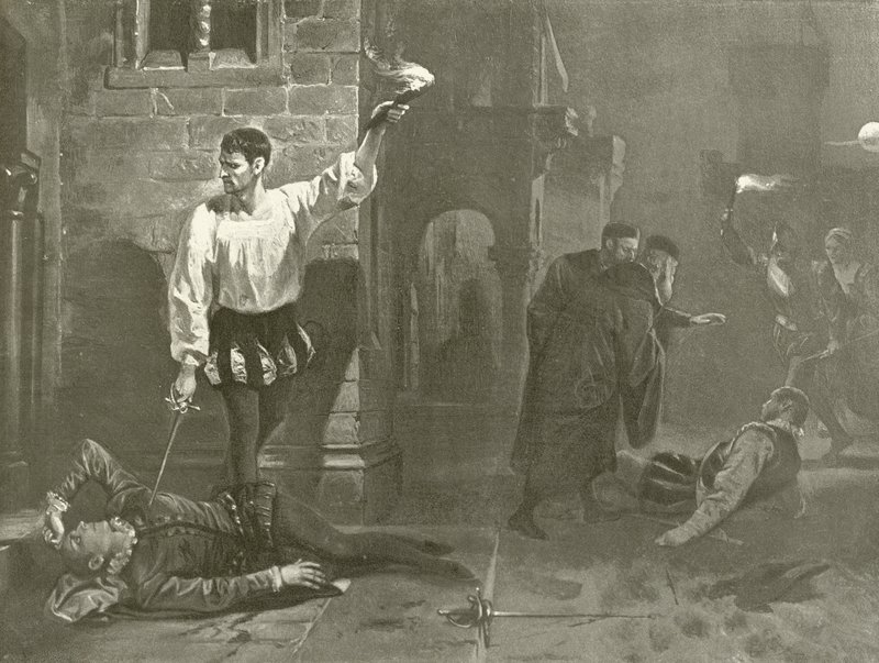 Othello. Akt V, Szene I von Felix Octavius Carr Darley