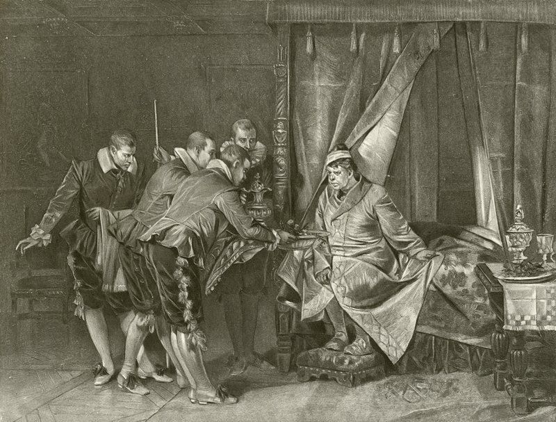 Der Widerspenstigen Zähmung. Einleitung, Szene II von Felix Octavius Carr Darley