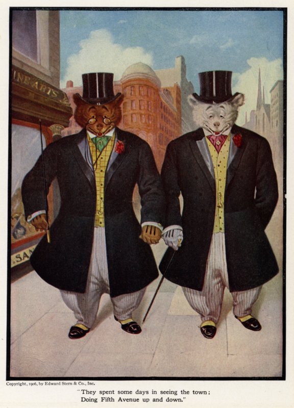 Sie verbrachten einige Tage damit, die Stadt zu besichtigen: die Fifth Avenue rauf und runter von Floyd V. Campbell