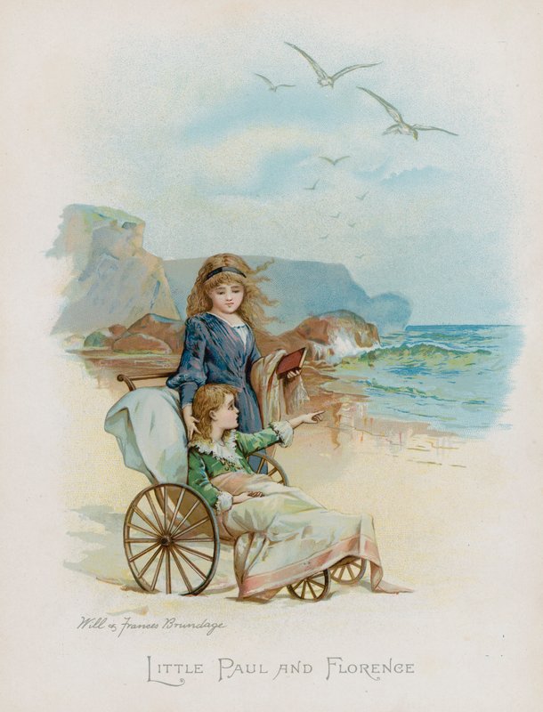 Kleiner Paul und Florence von Frances Brundage