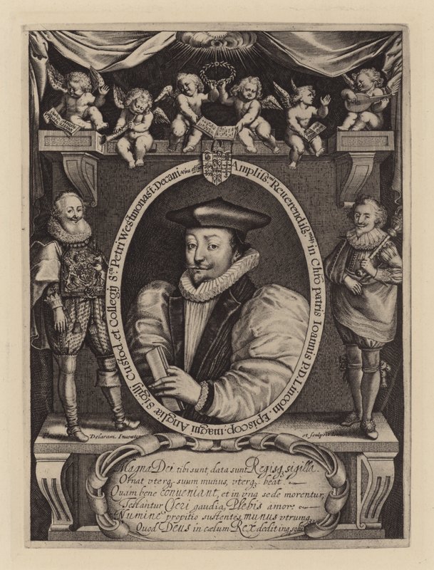John Williams, Bischof von Lincoln, später Erzbischof von York, um 1621 von Francis (after) Delaram