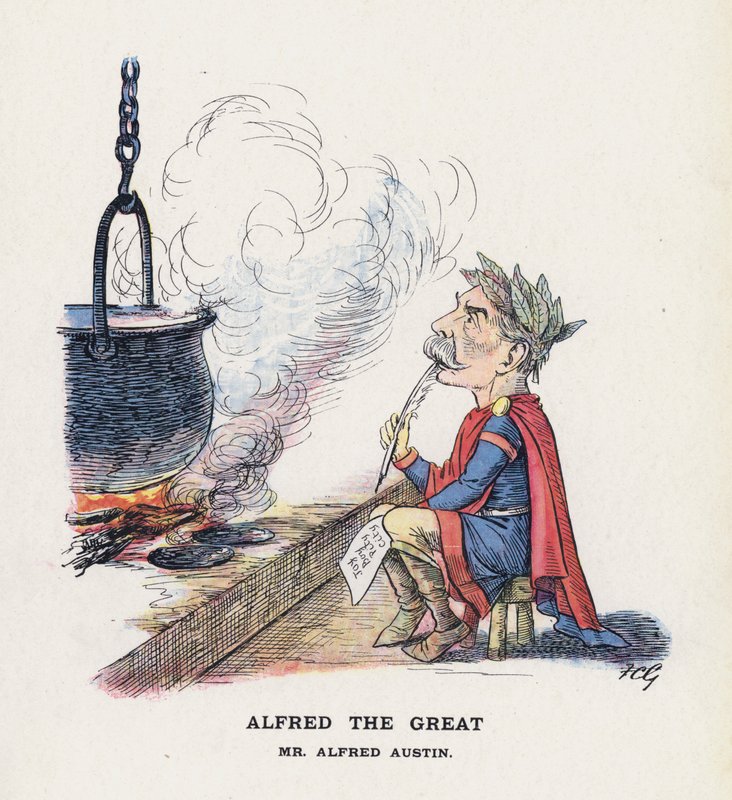 Alfred der Große, Herr Alfred Austin von Francis Carruthers Gould