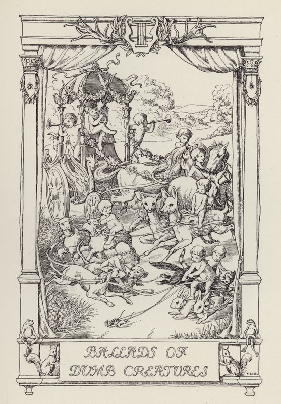 Ein weiteres Buch der Verse für Kinder: Balladen von stummen Kreaturen von Francis Donkin Bedford