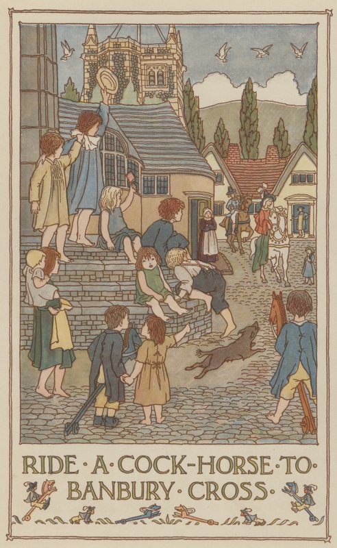 Reite ein Schaukelpferd nach Banbury Cross von Francis Donkin Bedford